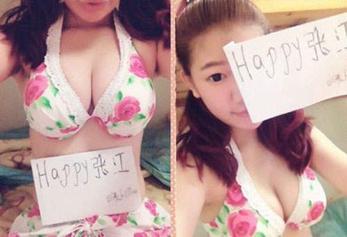 Phát sốt với cuộc thi ngực đẹp trên mạng Trung Quốc 5