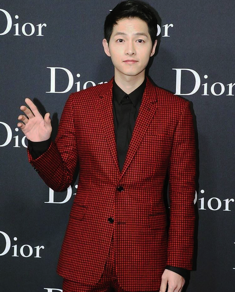 Song Joong Ki show Dior 