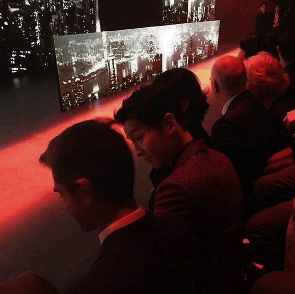 Song Joong Ki show Dior 