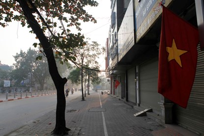 Hà Nội, Sài Gòn bình yên sáng đầu năm 4