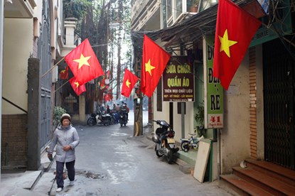Hà Nội, Sài Gòn bình yên sáng đầu năm 5