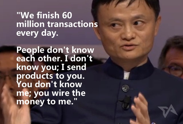 Những câu nói kinh điển của Jack Ma đầu năm 2015: 