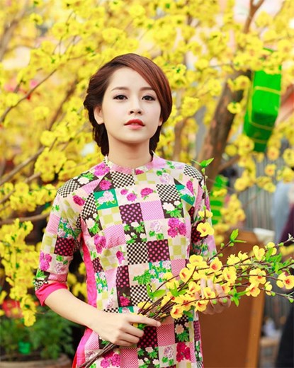 Ảnh du xu&acirc;n tuyệt đẹp của hot girl Việt 5