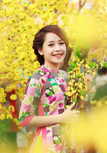 Ảnh du xu&acirc;n tuyệt đẹp của hot girl Việt 6