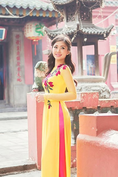 Ảnh du xu&acirc;n tuyệt đẹp của hot girl Việt 8
