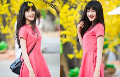 Ảnh du xu&acirc;n tuyệt đẹp của hot girl Việt 9
