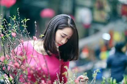 Ảnh du xu&acirc;n tuyệt đẹp của hot girl Việt 12