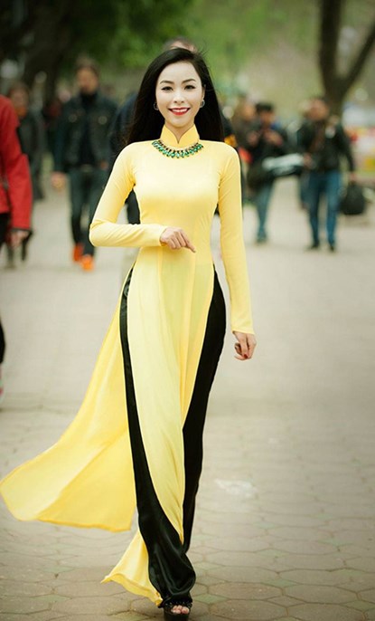 Ảnh du xu&acirc;n tuyệt đẹp của hot girl Việt 15