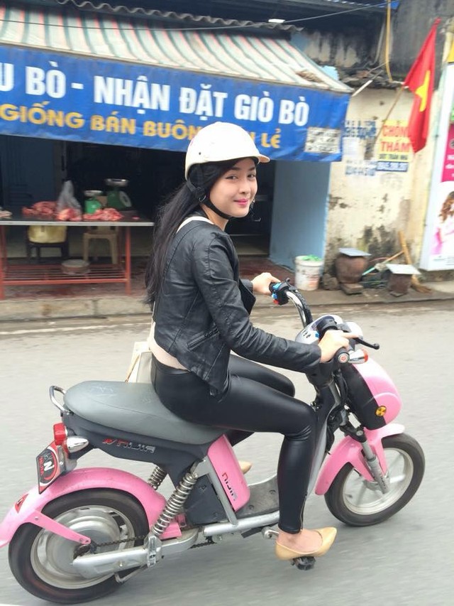 Hình ảnh khác lạ của cô gái Nam Định nổi tiếng vì thẩm mỹ 4