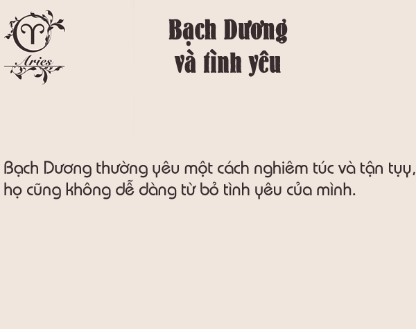 "Tất tần tật" những điều cần biết về Bạch Dương 2