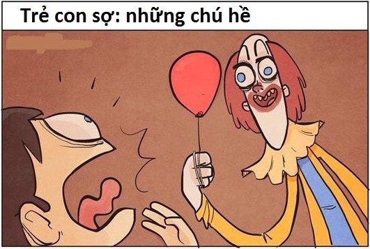 Nỗi sợ hãi kinh điển của người lớn và trẻ con 13