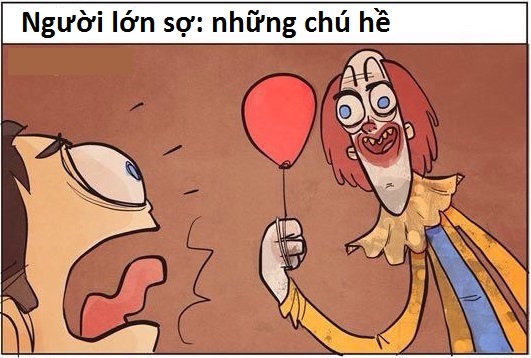 Nỗi sợ hãi kinh điển của người lớn và trẻ con 14