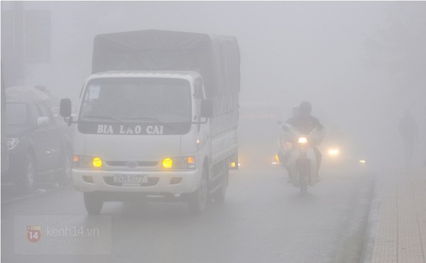 Chùm ảnh: Sa Pa mờ ảo trong màn sương mù dày đặc 2