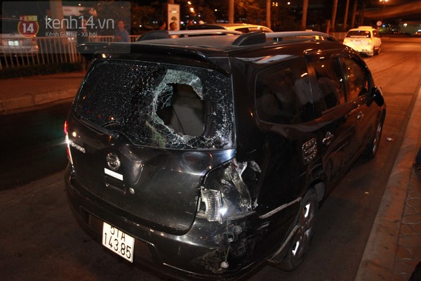 Hiện trường la liệt người bị thương trong vụ tai nạn xe Audi ở sân bay Tân Sơn Nhất 7