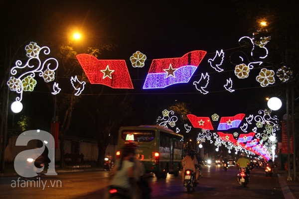 Sài Gòn rực rỡ cờ hoa mừng 40 năm ngày thống nhất đất nước_20