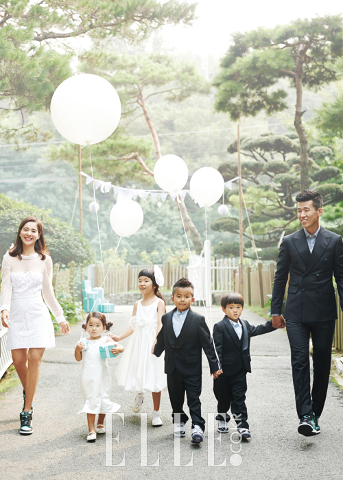 Gia đình hạnh phúc của bà mẹ 4 con Jung Hye Young 3