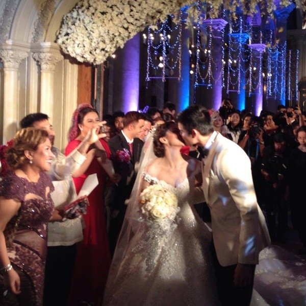 Những khoảnh khắc tuyệt đẹp trong đám cưới hoàng gia của Marian Rivera 6