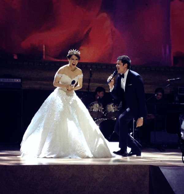 Những khoảnh khắc tuyệt đẹp trong đám cưới hoàng gia của Marian Rivera 11