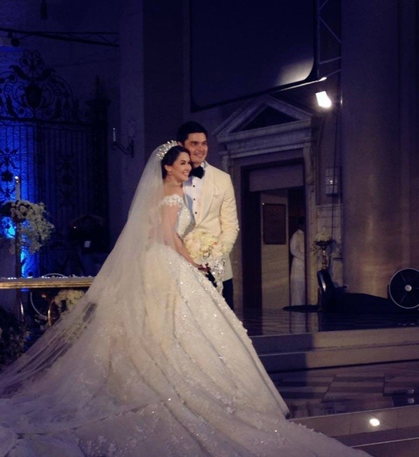 Những khoảnh khắc tuyệt đẹp trong đám cưới hoàng gia của Marian Rivera