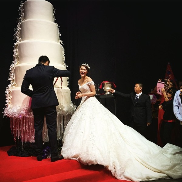 Những khoảnh khắc tuyệt đẹp trong đám cưới hoàng gia của Marian Rivera 14