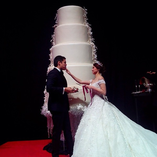 Những khoảnh khắc tuyệt đẹp trong đám cưới hoàng gia của Marian Rivera 15