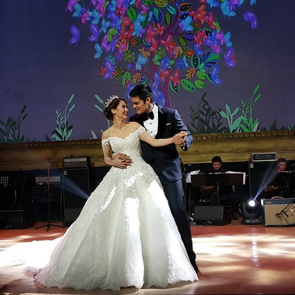 Những khoảnh khắc tuyệt đẹp trong đám cưới hoàng gia của Marian Rivera 13