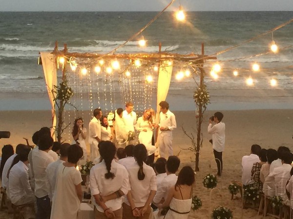 Phương Vy vừa tổ chức đám cưới bí mật trên biển vào chiều nay! 1