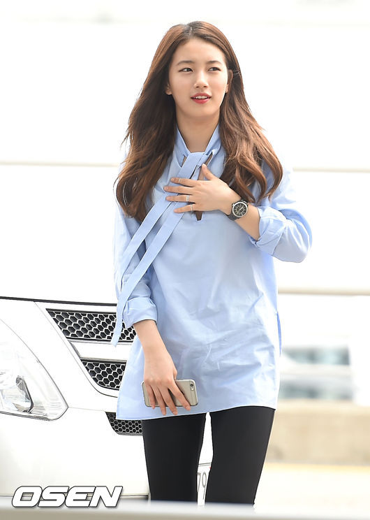 Bạn gái Lee Min Ho giản dị vẫn cực nổi bật tại sân bay 3