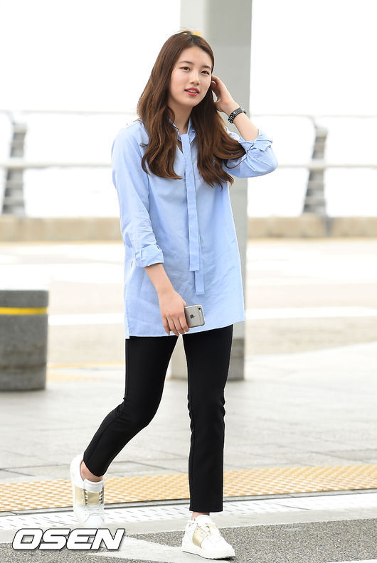 Bạn gái Lee Min Ho giản dị vẫn cực nổi bật tại sân bay 6