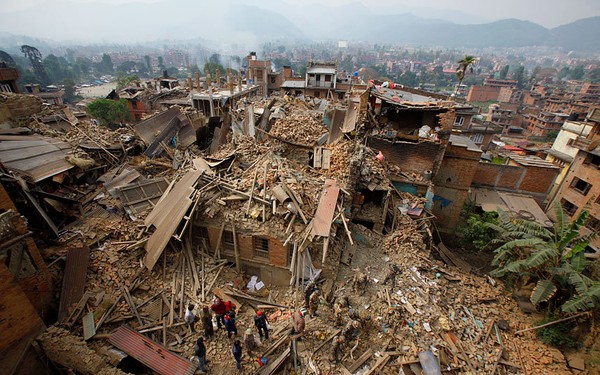 đoàn Chữ thập đỏ Việt Nam bỏ về sau động đất