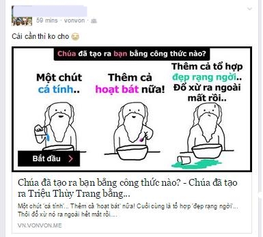 chúa đã tạo ra bạn bằng công thức nào