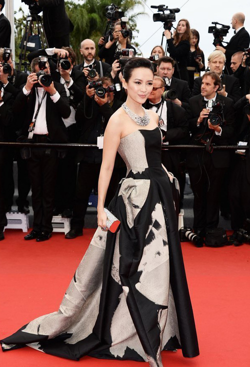 Sao ch&acirc;u &Aacute; v&agrave; BST h&agrave;ng hiệu ho&agrave;nh tr&aacute;ng tại LHP Cannes 2013 4