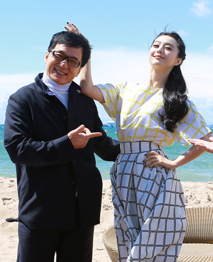 Sao ch&acirc;u &Aacute; v&agrave; BST h&agrave;ng hiệu ho&agrave;nh tr&aacute;ng tại LHP Cannes 2013 16