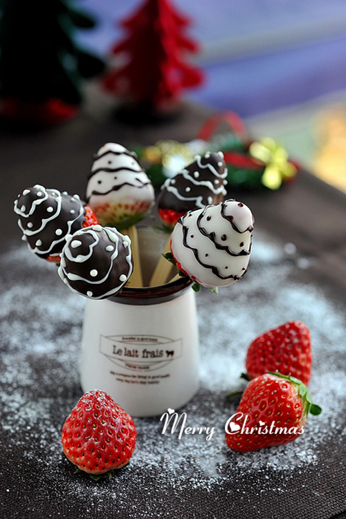 Dâu tây chocolate - món quà ngọt ngào cho ngày Noel 10