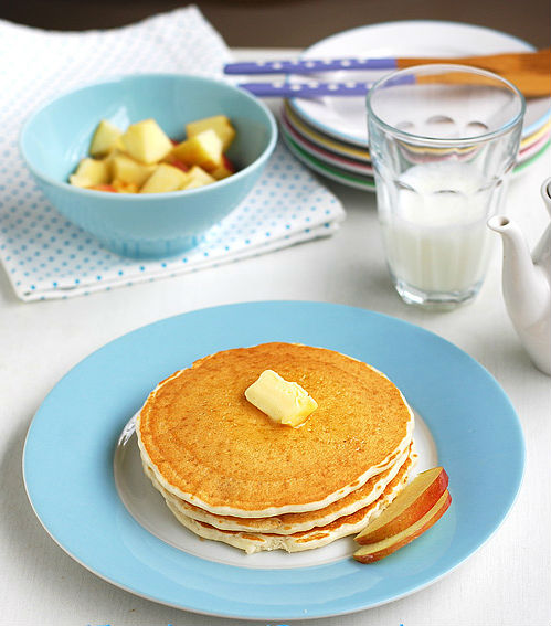 Làm bánh pancake xốp mềm mà không cần đến trứng! 1