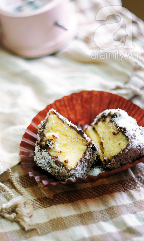 Ngọt ngào món bánh Lamington trứ danh từ nước Úc 1