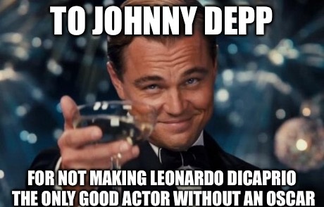 Johnny Depp chưa có giải Oscar