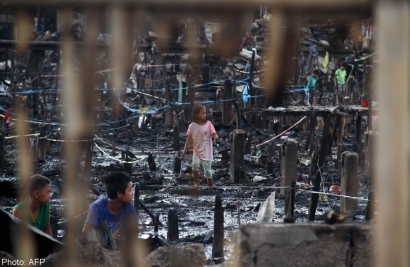 Hàng nghìn người vô gia cư sau khi khu ổ chuột tại Philippines bị thiêu rụi 1 Hàng nghìn người vô gia cư sau khi khu ổ chuột tại Philippines bị thiêu rụi 1