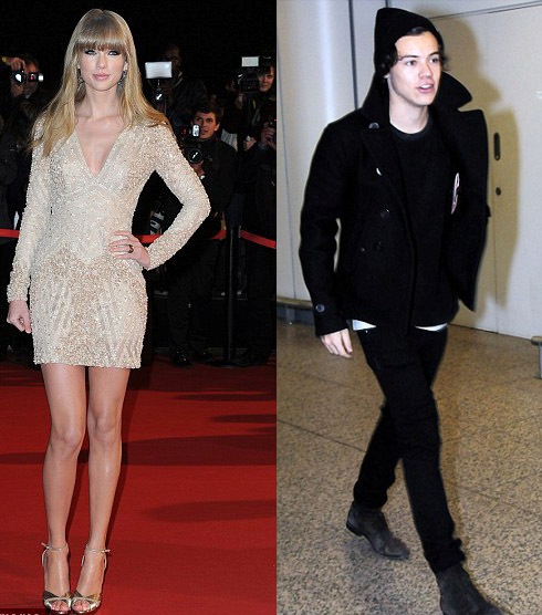 Harry hẹn h&ograve; g&aacute;i lạ trước khi gặp Taylor tr&ecirc;n thảm đỏ 2