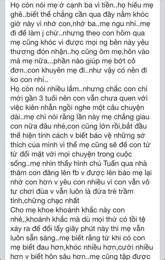 Hồ Ngọc Hà thao thức gửi tâm thư cảm động cho con trai  4