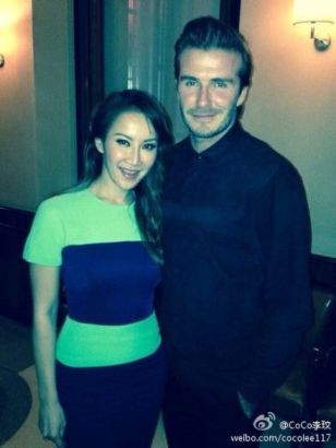 David Beckham đi ăn tối cùng Coco Lee 2