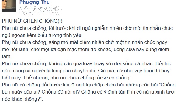 Vợ cũ MC Thành Trung gây bất ngờ với khả năng viết lách 1