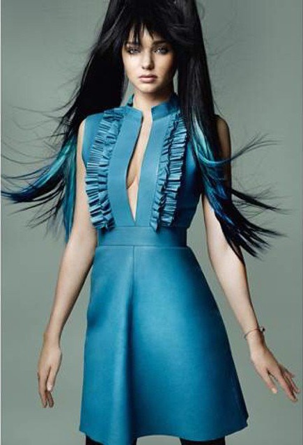 Miranda Kerr hóa thân thành Geisha trên Vogue Nhật 3