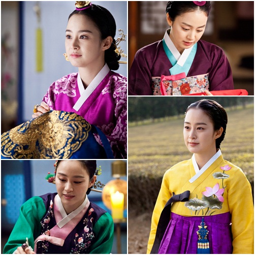 Kim Tae Hee mặc hanbok gần 200 triệu trong 