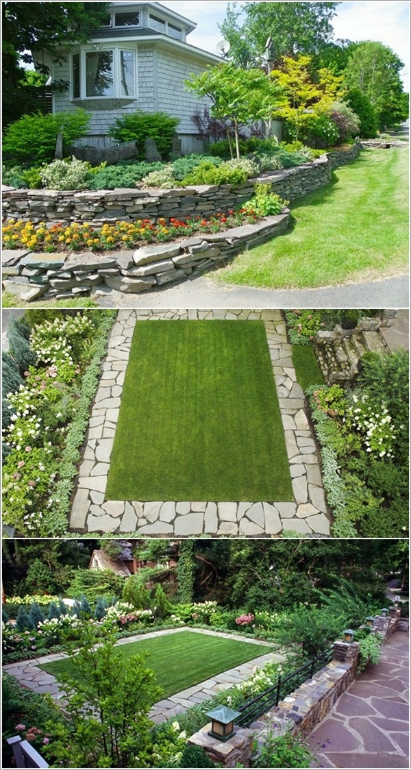 Làm đẹp vườn đơn giản và thiết thực với đá xanh 2