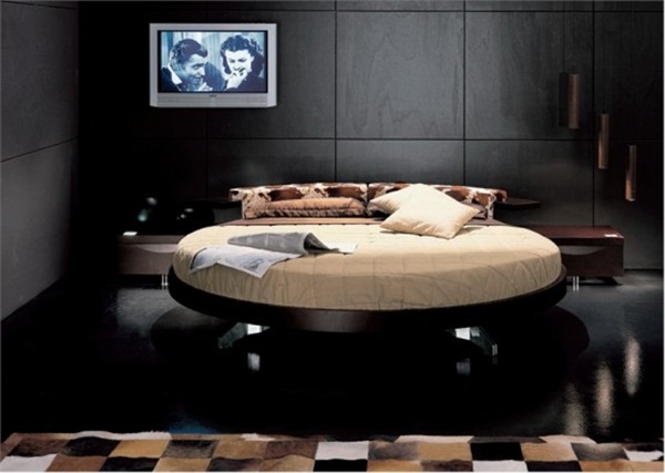 Giường tròn - món nội thất ấn tượng cho phòng ngủ hiện đại 4