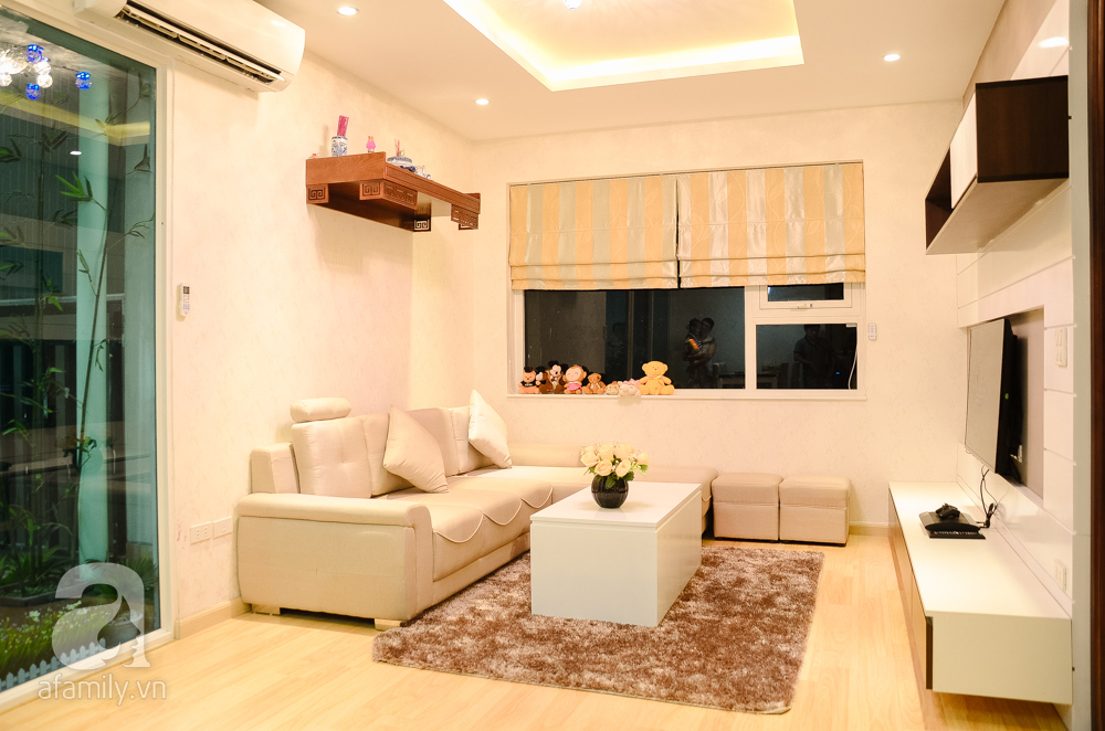 Căn hộ 85m² có thiết kế đơn giản tại Hà Đông 2