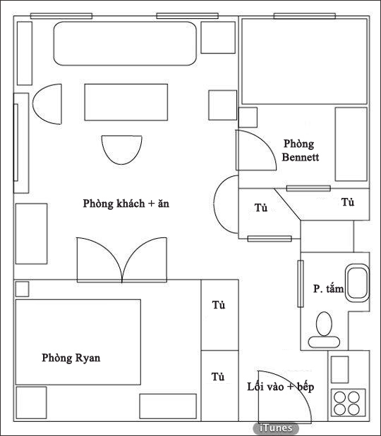 Khám phá cách bài trí thông minh của 2 căn hộ dưới 36m² 6