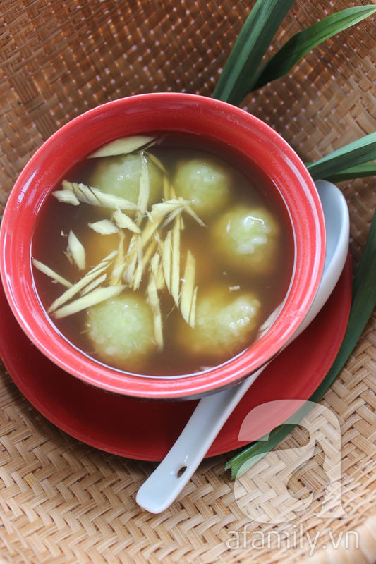 Ch&egrave; sắn 2 m&agrave;u ngọt ng&agrave;o cho m&ugrave;a đ&ocirc;ng bớt lạnh 1