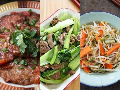 Thực đơn cơm tối